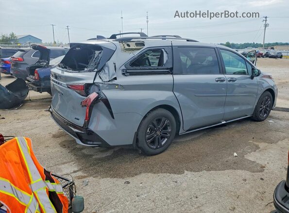 5TDDSKFC1SS198368 2025 TOYOTA SIENNA Silver Задня права чверть