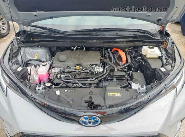 5TDDSKFC1SS198368 2025 TOYOTA SIENNA Silver Вид підкапотного простору
