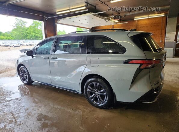 5TDDSKFC3SS169261 2025 TOYOTA SIENNA Gray Rear left