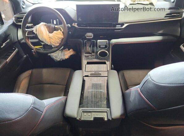 5TDDSKFC3SS169261 2025 TOYOTA SIENNA Gray Dashboard view