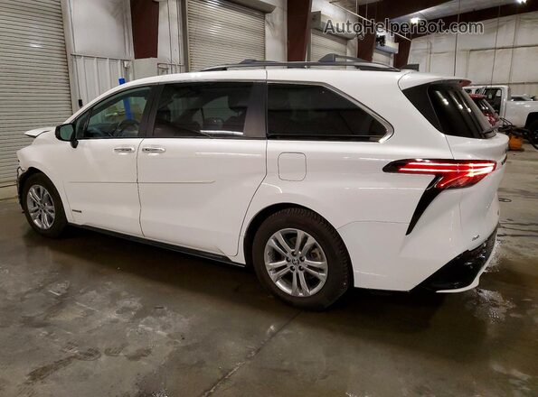 5TDDSKFC5MS033622 2021 TOYOTA SIENNA White Задня ліва чверть