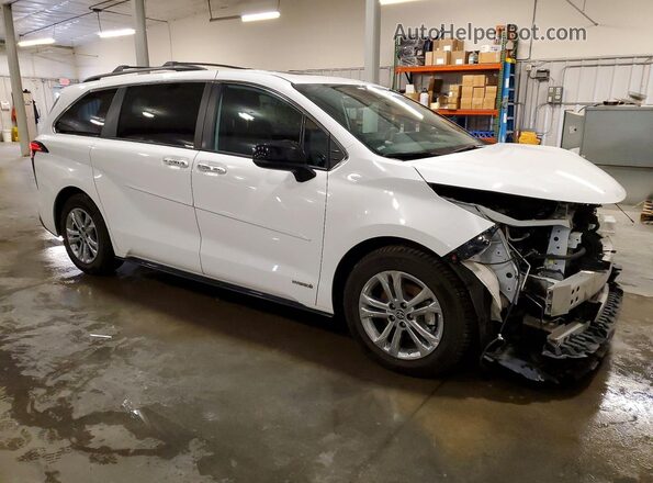 5TDDSKFC5MS033622 2021 TOYOTA SIENNA White Передня права чверть