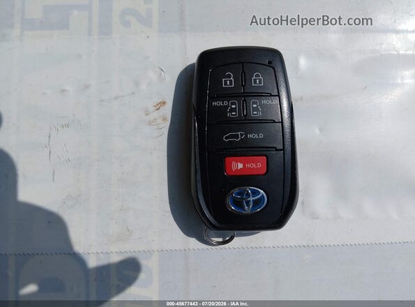 5TDDSKFC5NS060496 2022 TOYOTA SIENNA Gray წინა პანელის ხედი
