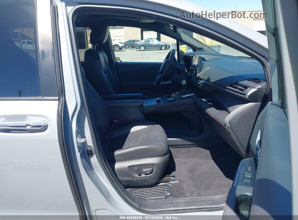 5TDDSKFC6PS085085 2023 TOYOTA SIENNA Gray Widok wnętrza z przodu