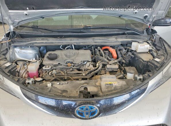 5TDDSKFC7MS007247 2021 TOYOTA SIENNA Silver ძრავის განყოფილების ხედი