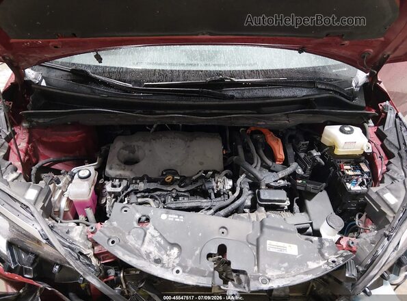 5TDDSKFC7PS085161 2023 TOYOTA SIENNA Burgundy Հետևի տեսք