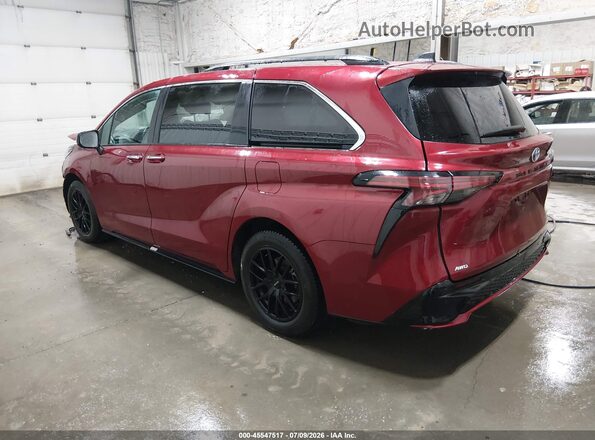 5TDDSKFC7PS085161 2023 TOYOTA SIENNA Burgundy 