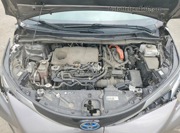 5TDDSKFC9NS057701 2022 TOYOTA SIENNA Серый Вид подкапотного пространства