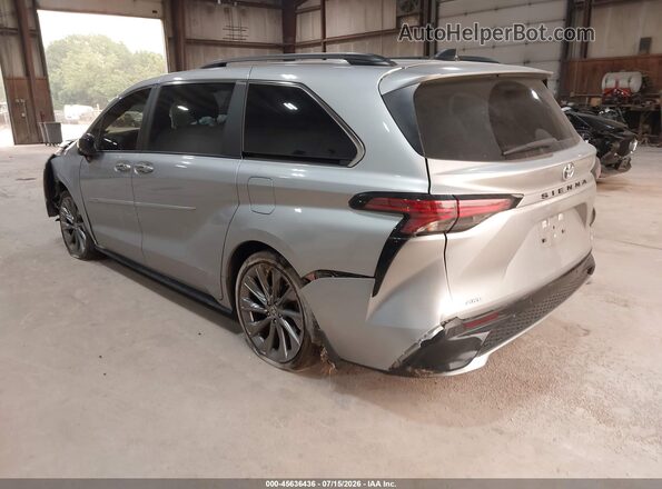5TDDSKFC9NS065779 2022 TOYOTA SIENNA Silver Задня ліва чверть