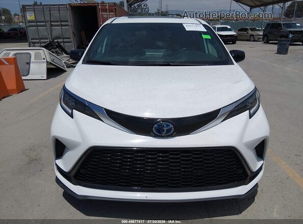 5TDDSKFC9RS129731 2024 TOYOTA SIENNA White Սարքավորումների վահանակի տեսք