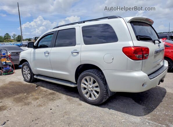 5TDDW5G16GS143277 2016 TOYOTA SEQUOIA White Հետևի ձախ