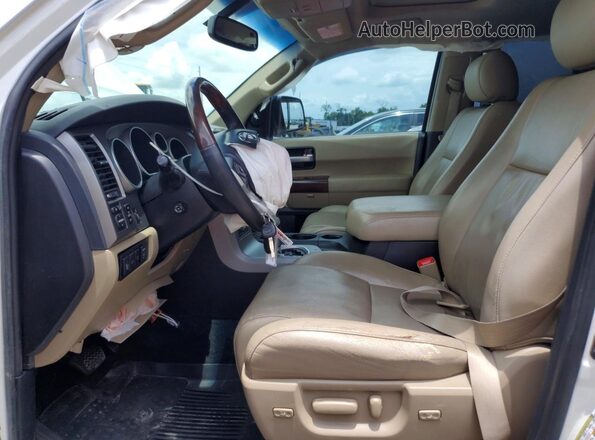 5TDDW5G16GS143277 2016 TOYOTA SEQUOIA White Սալոնի դիմացի տեսք