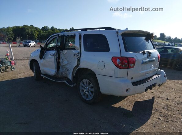 5TDDW5G19GS133150 2016 TOYOTA SEQUOIA White Հետևի ձախ