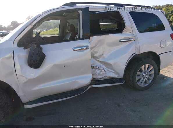 5TDDW5G19GS133150 2016 TOYOTA SEQUOIA White Դիմացի տեսք