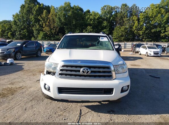 5TDDW5G19GS133150 2016 TOYOTA SEQUOIA White Առջևի վահանակի տեսք