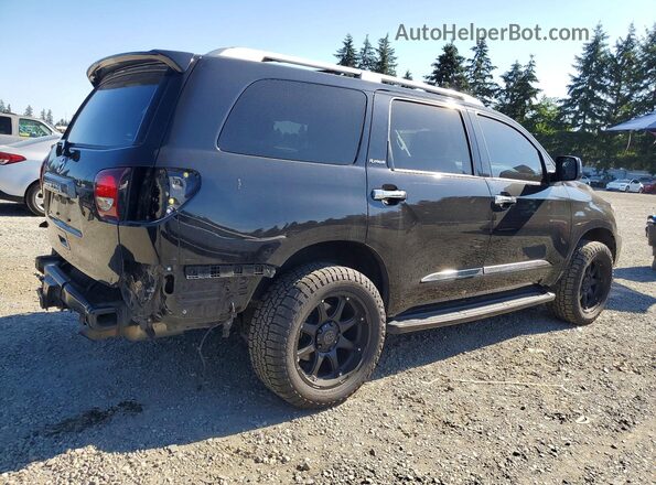 5TDDY5G10LS180197 2020 TOYOTA SEQUOIA Черный Задняя правая четверть