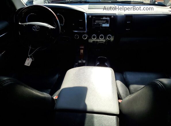5TDDY5G10LS180197 2020 TOYOTA SEQUOIA Черный Вид панели приборов