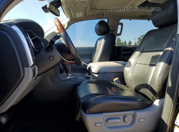5TDDY5G10LS180197 2020 TOYOTA SEQUOIA Черный Вид салона спереди