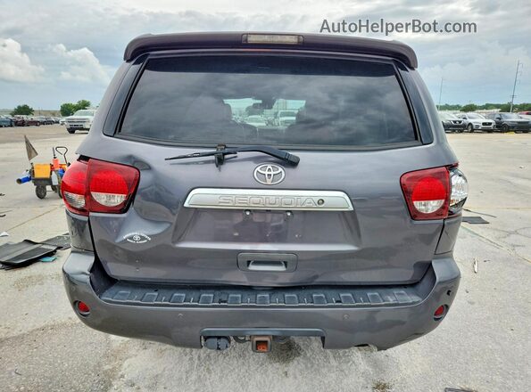 5TDDY5G17JS161692 2018 TOYOTA SEQUOIA Charcoal Vista trasera
