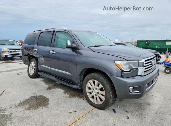 5TDDY5G17JS161692 2018 TOYOTA SEQUOIA Charcoal Delantero derecho