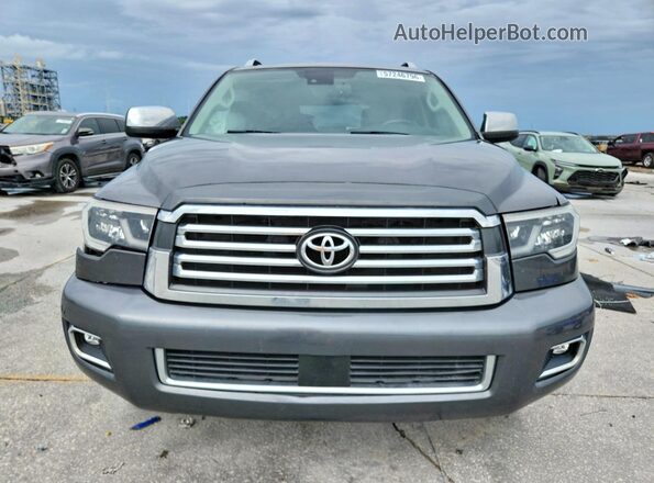 5TDDY5G17JS161692 2018 TOYOTA SEQUOIA Charcoal Vista frontal