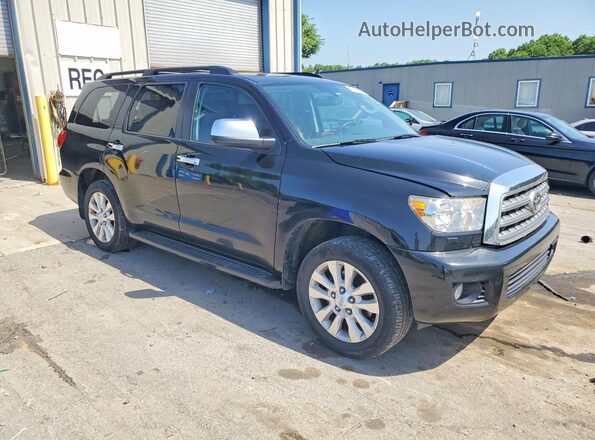 5TDDY5G1XGS145222 2016 TOYOTA SEQUOIA Black Առջևի աջ