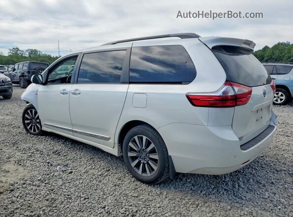 5TDDZ3DC0JS194749 2018 TOYOTA SIENNA White Tył lewy