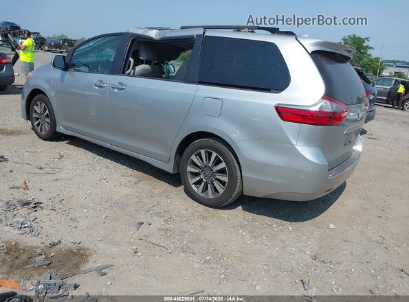 5TDDZ3DC0LS248795 2020 TOYOTA SIENNA Silver Trasero izquierdo