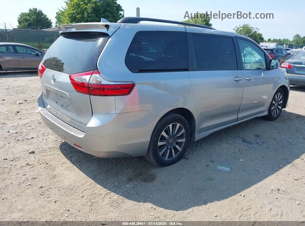 5TDDZ3DC0LS248795 2020 TOYOTA SIENNA Silver Trasero derecho