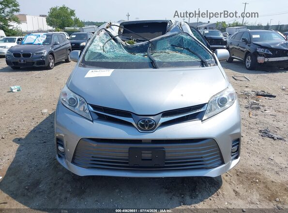5TDDZ3DC0LS248795 2020 TOYOTA SIENNA Silver Vista del salpicadero