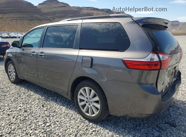5TDDZ3DC1HS146767 2017 TOYOTA SIENNA Gray უკანა მარცხენა