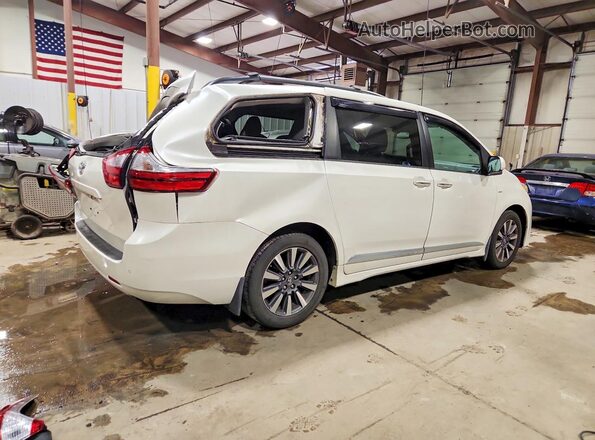 5TDDZ3DC1JS194968 2018 TOYOTA SIENNA White Հետևի աջ