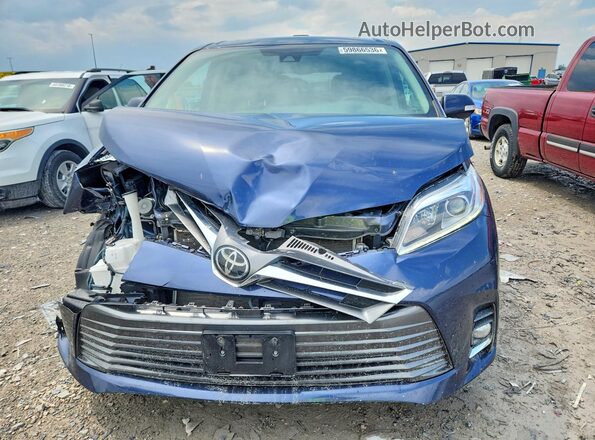 5TDDZ3DC1LS241161 2020 TOYOTA SIENNA Blue Vista frontal
