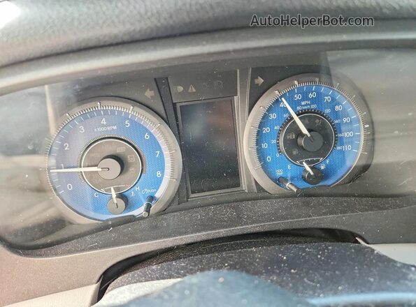 5TDDZ3DC2HS174058 2017 TOYOTA SIENNA Black Instrument cluster view