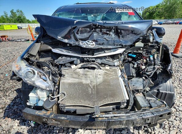 5TDDZ3DC2HS174058 2017 TOYOTA SIENNA Black Engine compartment view