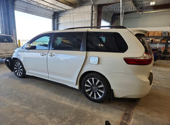 5TDDZ3DC2JS204990 2018 TOYOTA SIENNA White Trasero izquierdo
