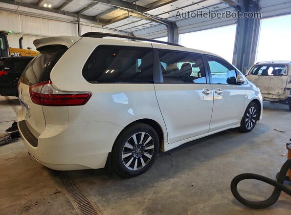 5TDDZ3DC2JS204990 2018 TOYOTA SIENNA White Trasero derecho
