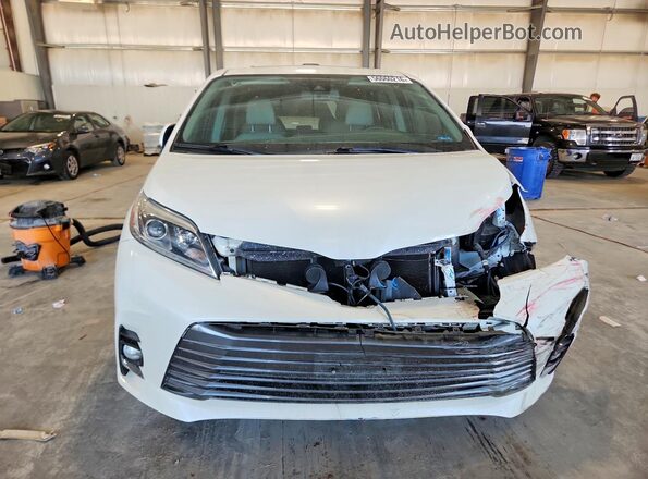 5TDDZ3DC2JS204990 2018 TOYOTA SIENNA White Vista frontal