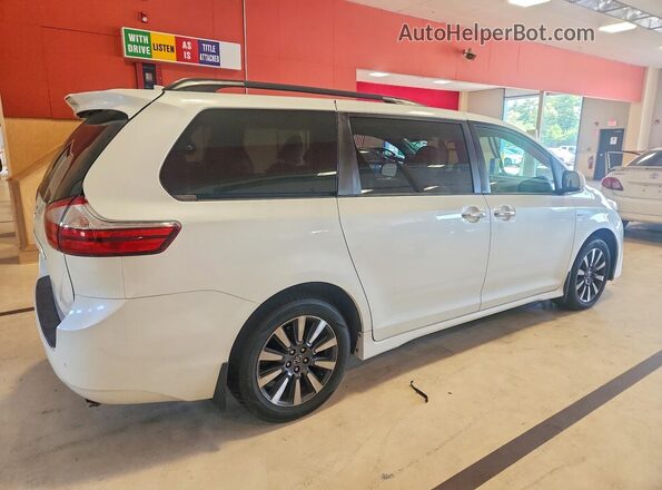 5TDDZ3DC2KS222228 2019 TOYOTA SIENNA White Հետևի աջ