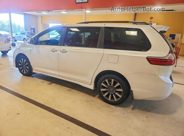 5TDDZ3DC2KS222228 2019 TOYOTA SIENNA White Հետևի ձախ