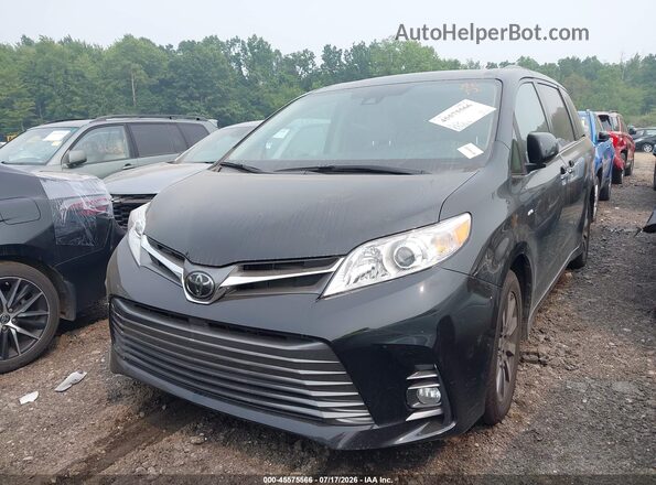 5TDDZ3DC2KS224948 2019 TOYOTA SIENNA Black Передня ліва чверть