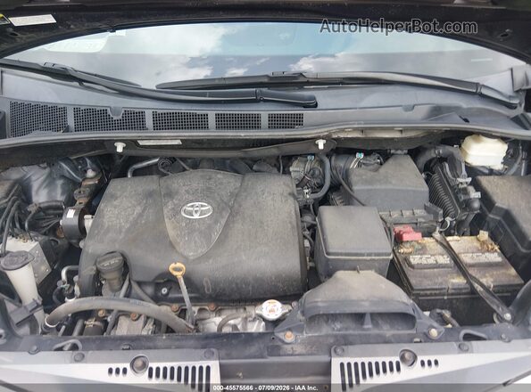 5TDDZ3DC2KS224948 2019 TOYOTA SIENNA Black Вид спереду