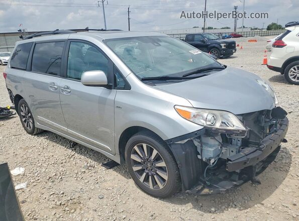 5TDDZ3DC2LS233862 2020 TOYOTA SIENNA Silver Przód prawy