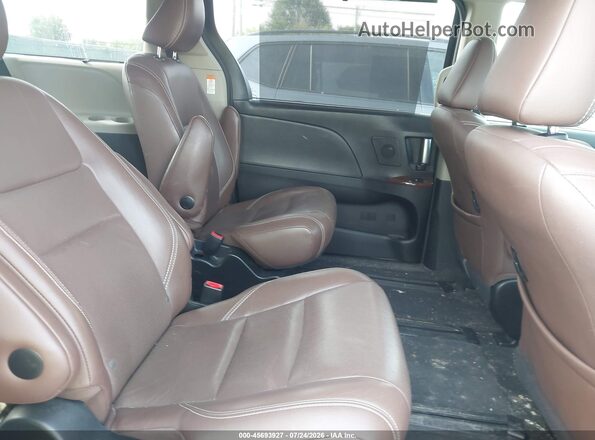 5TDDZ3DC3HS146480 2017 TOYOTA SIENNA Black VIN კოდის სტიკერის ხედი