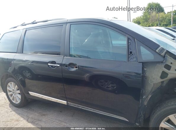 5TDDZ3DC3HS146480 2017 TOYOTA SIENNA Black სალონის 360-გრადუსიანი ხედი