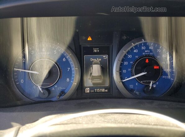 5TDDZ3DC3HS160721 2017 TOYOTA SIENNA Blue ხელსაწყოთა პანელის ხედი