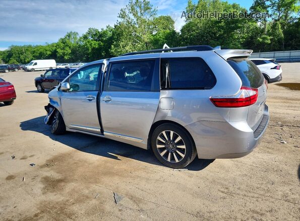 5TDDZ3DC3JS199816 2018 TOYOTA SIENNA Silver Tył lewy