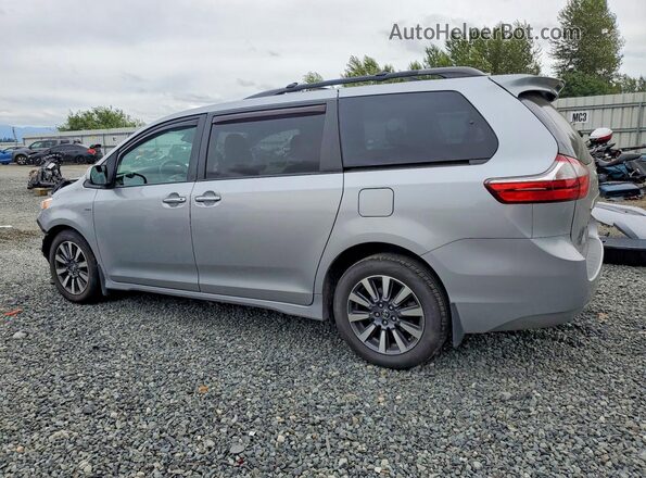 5TDDZ3DC3JS206294 2018 TOYOTA SIENNA Silver Trasero izquierdo