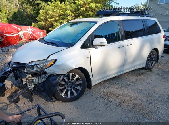 5TDDZ3DC3KS218530 2019 TOYOTA SIENNA White Передня ліва чверть