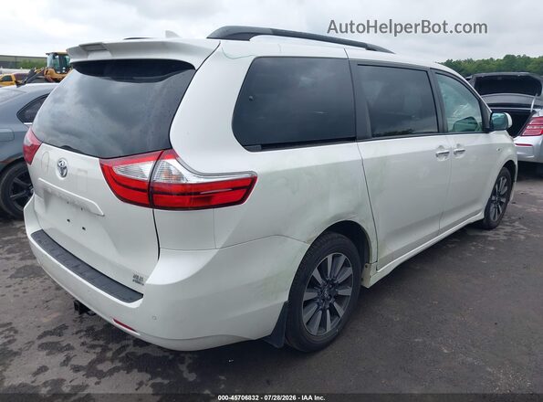 5TDDZ3DC3KS224635 2019 TOYOTA SIENNA Белый Задняя правая четверть